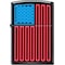 Zippo 2024 Zippo Neon U.S. Flag Black Matte ZIP-218CI407957 - alternate 1